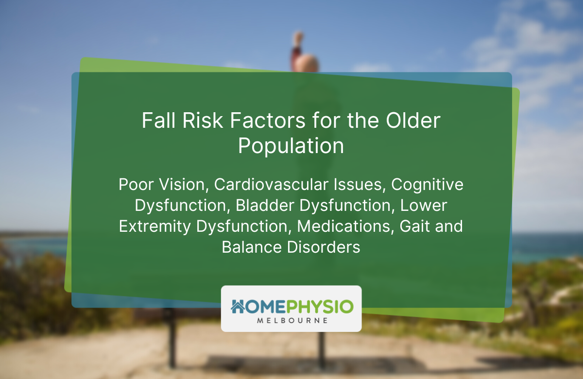 Fall Risks Factors For Elderly | Home Physio Melbourne