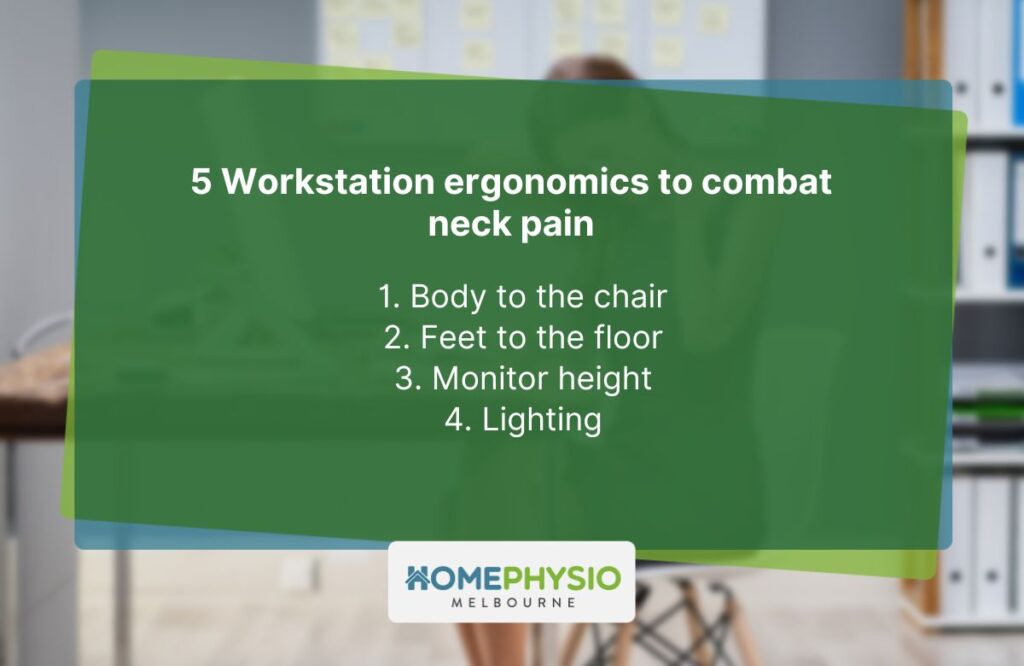 How to Prevent Neck Pain While Working from Home