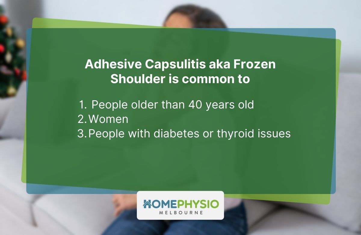 Adhesive Capsulitis, aka Frozen Shoulder