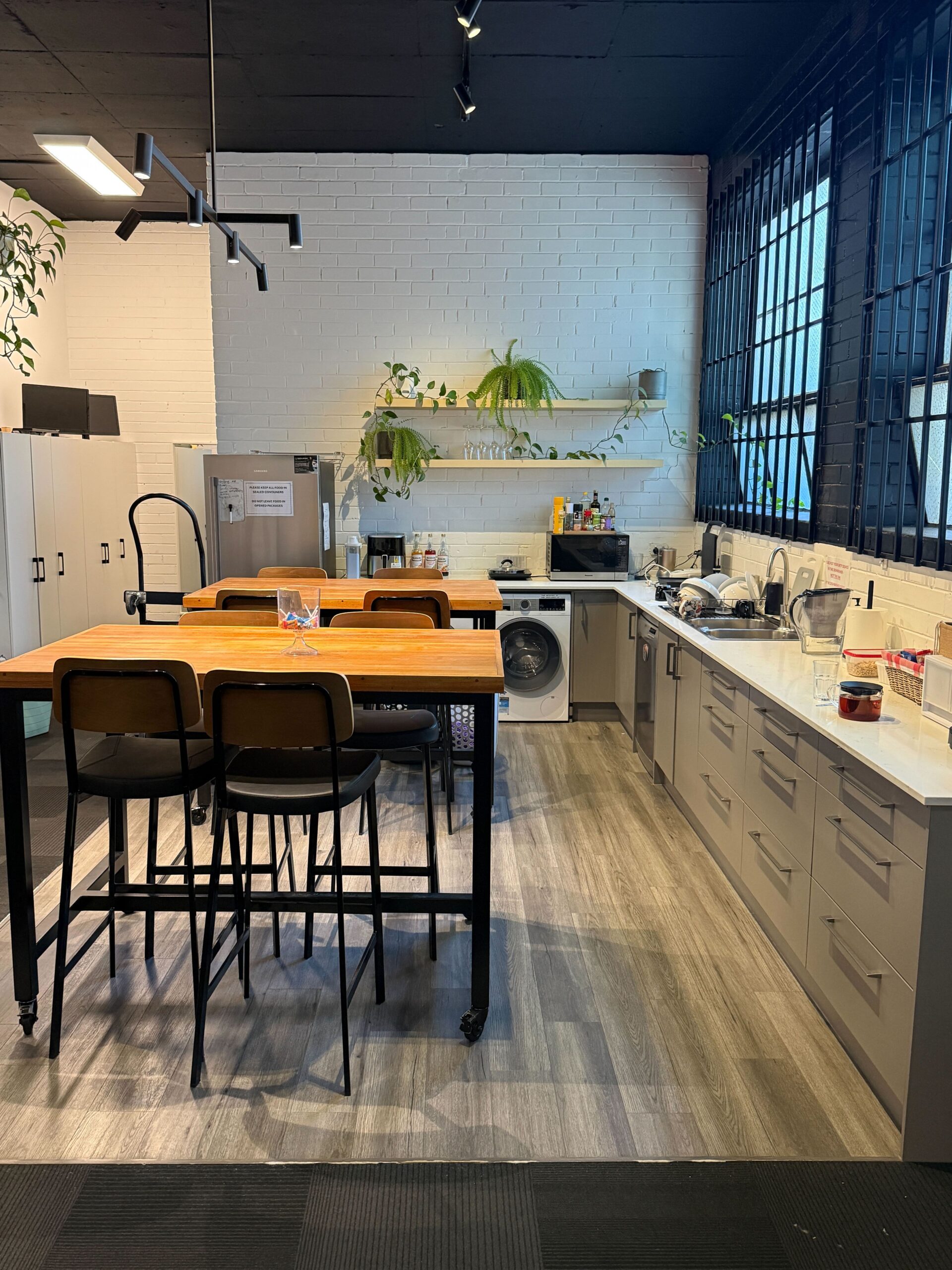 Kitchen and garden